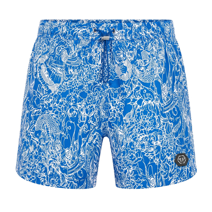 PHILIPP PLEIN Pantalones cortos SKULL
