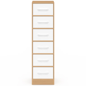 Meuble d'appoint Uma 6 tiroirs