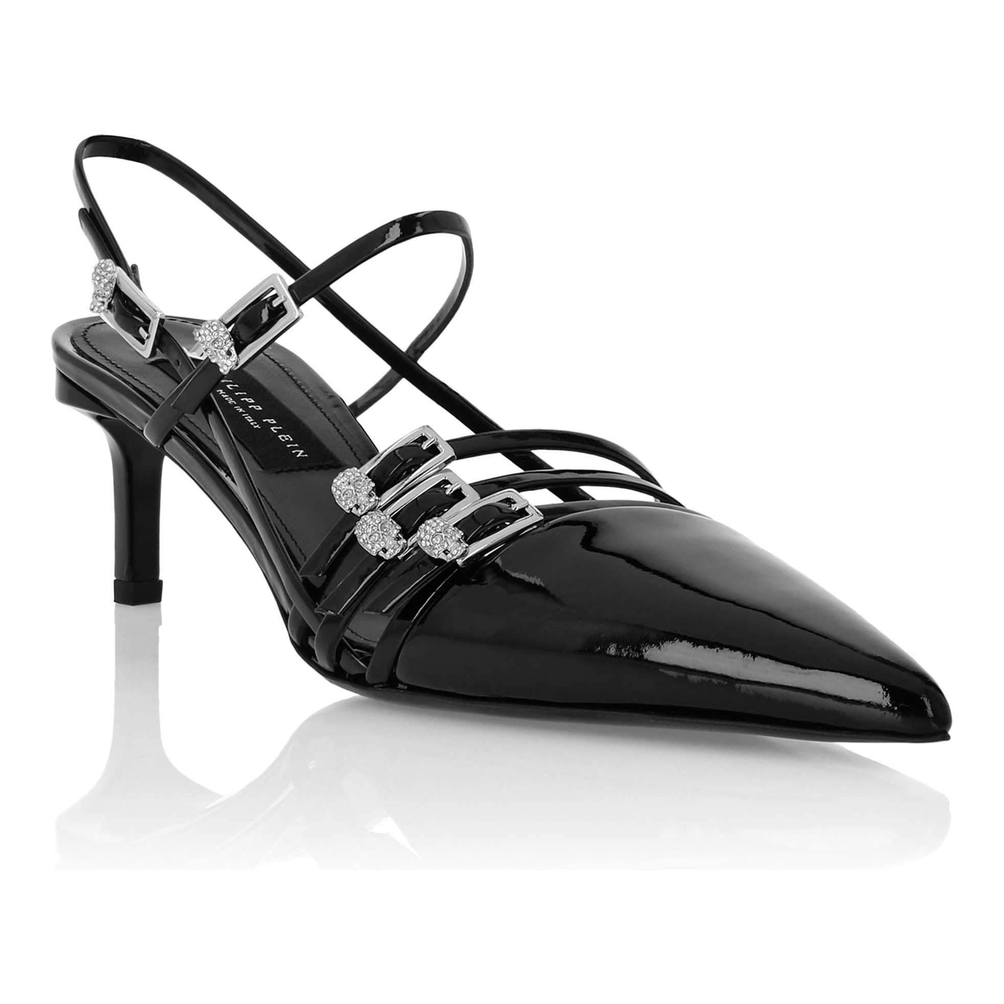PHILIPP PLEIN Tacones bajos Slingback