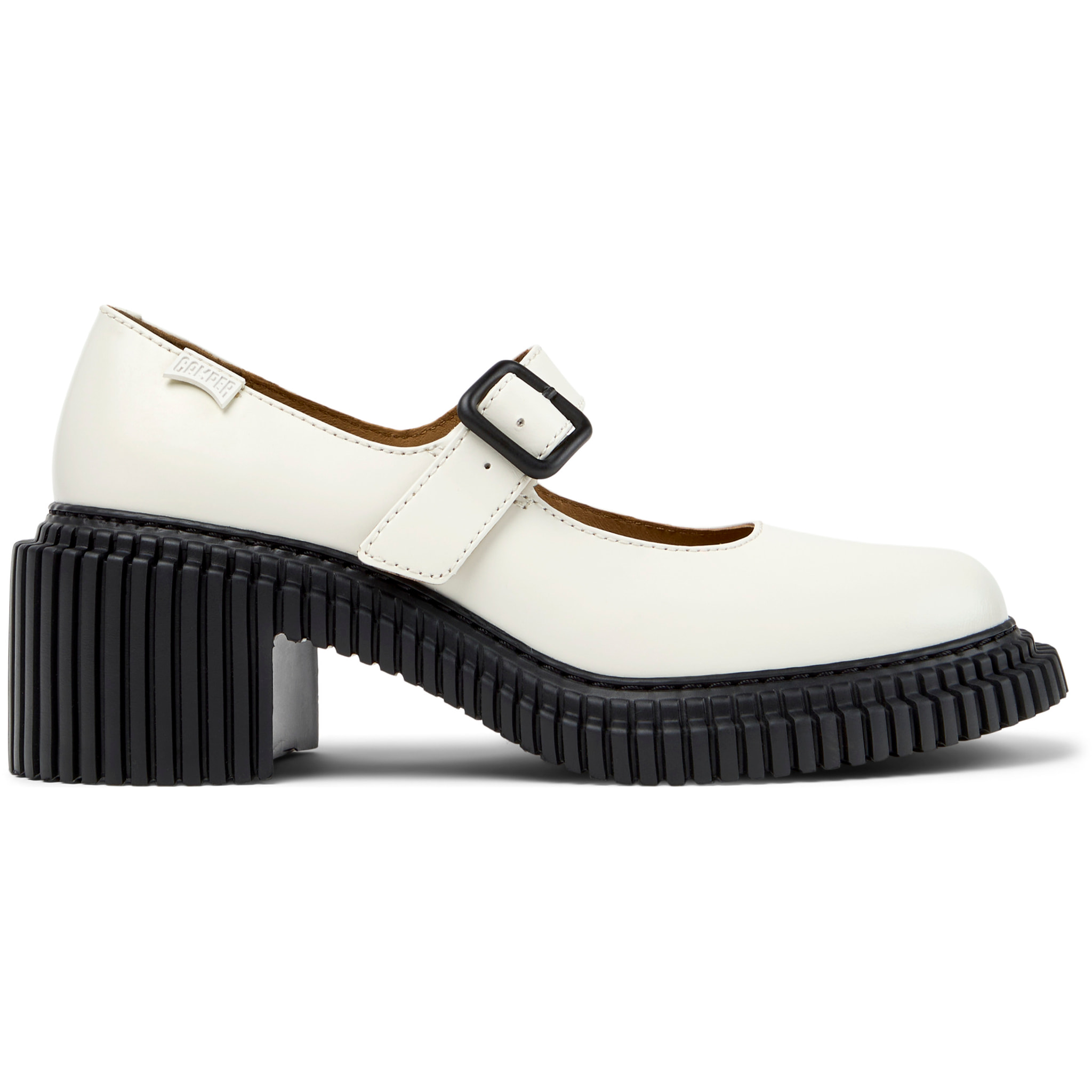 Bailarinas - CAMPER Pix London - Blanco - Cuero liso