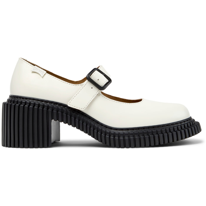 Bailarinas - CAMPER Pix London - Blanco - Cuero liso