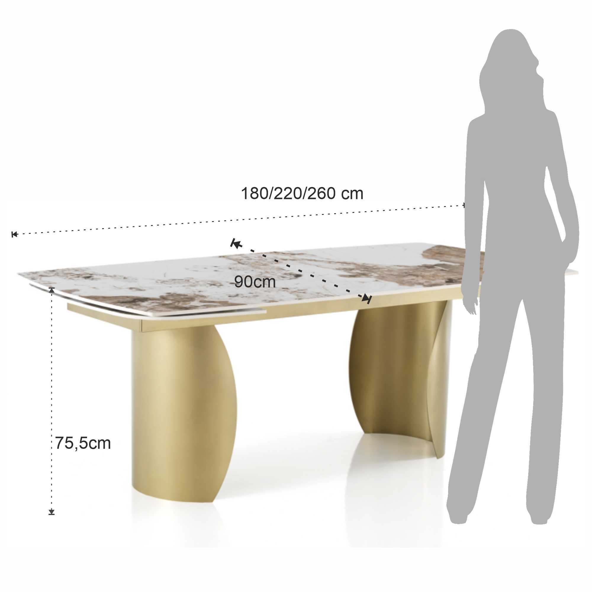 Tomasucci Table extensible GRIFFE 1