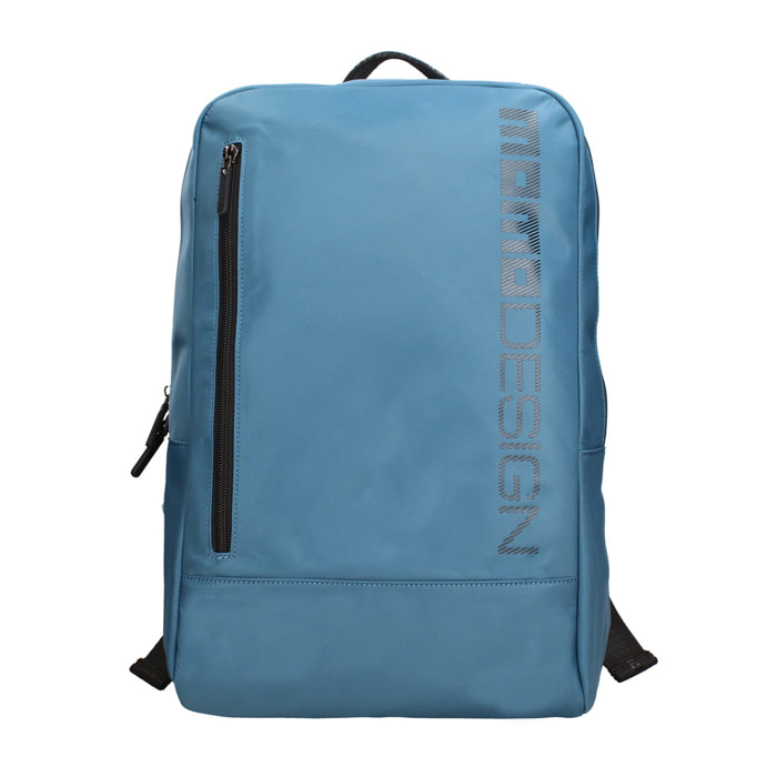 Zaino uomo casual Zenith Chic - Poliuretano - Chiusura zip - 39.0 x 26.0 x 16.0 cm