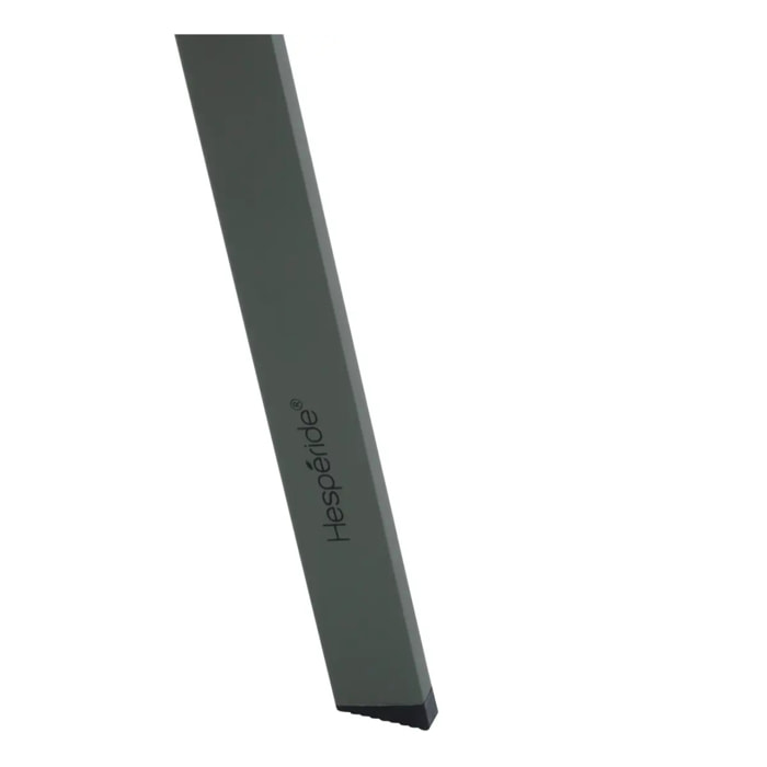 Table d'appoint de jardin ronde "Saona" vert laurier 50 x 45cm en acier