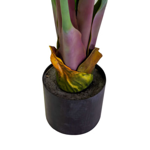 Pianta artificiale Banano Vacchetti in plastica cmh160