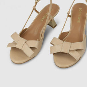 SANDALIAS BEIGE KIS4464