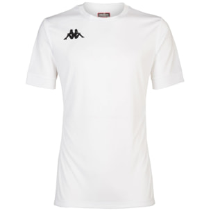 Kappa - Camisetas de juego Hombre Blanco - Kappa4Football Dervio