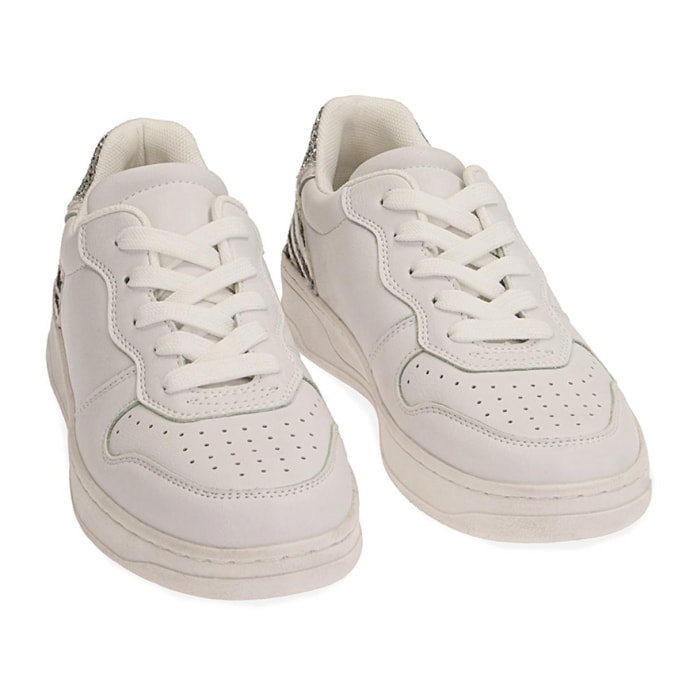 Sneakers bianco/argento