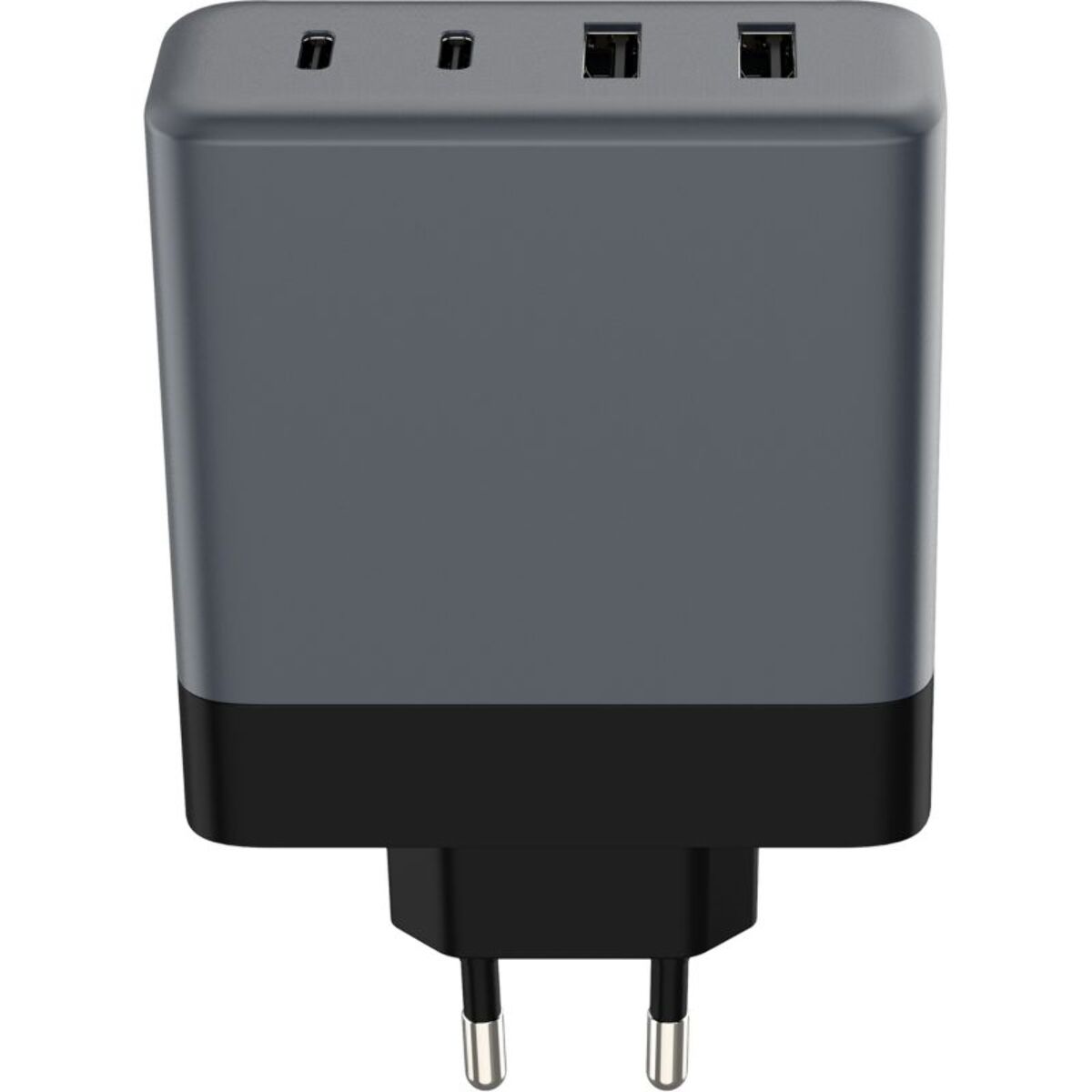 Chargeur secteur ADEQWAT 100W GaN 2 USB-A + 2 USB-C