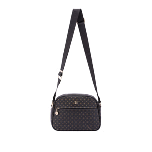 Borsa a tracolla da donna - Modello False - Ecopelle - 19.0 x 26.0 x 9.0 cm