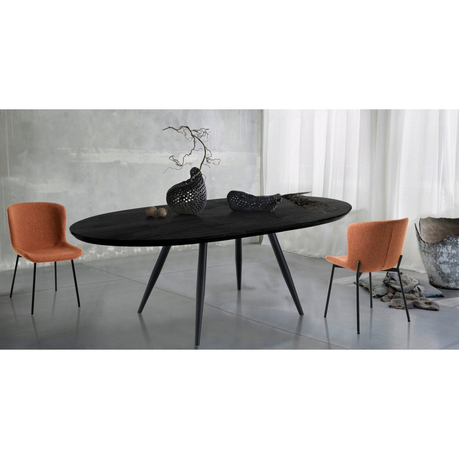 Oresteluchetta Tavolo allungabile OMEGA BLACK