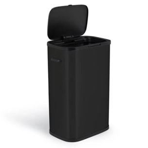 Poubelle push pression inox PORTLAND 60L