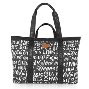 Bolso De Playa Lois Dynamic Negro