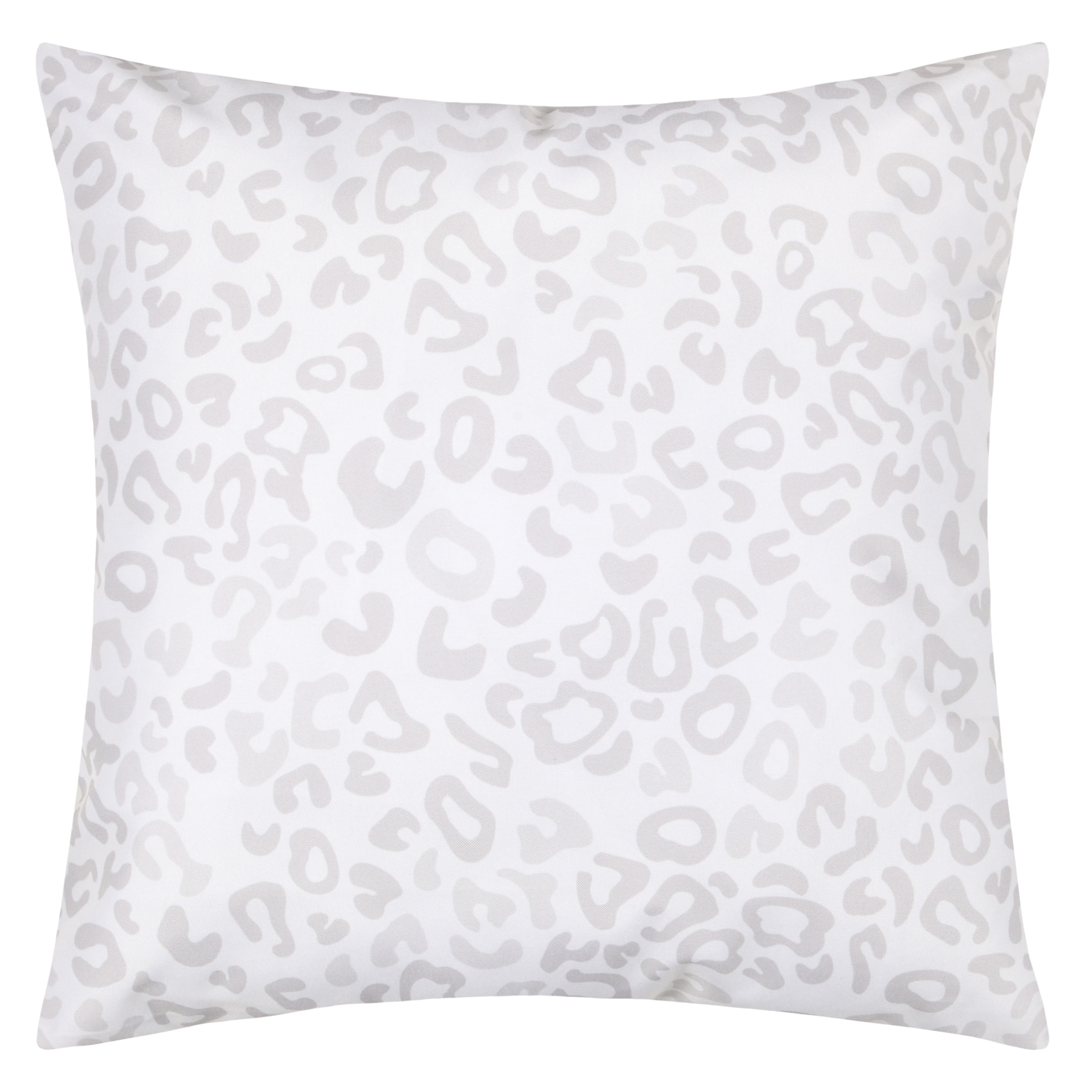 Coussin imprimé motif animalier - Beige