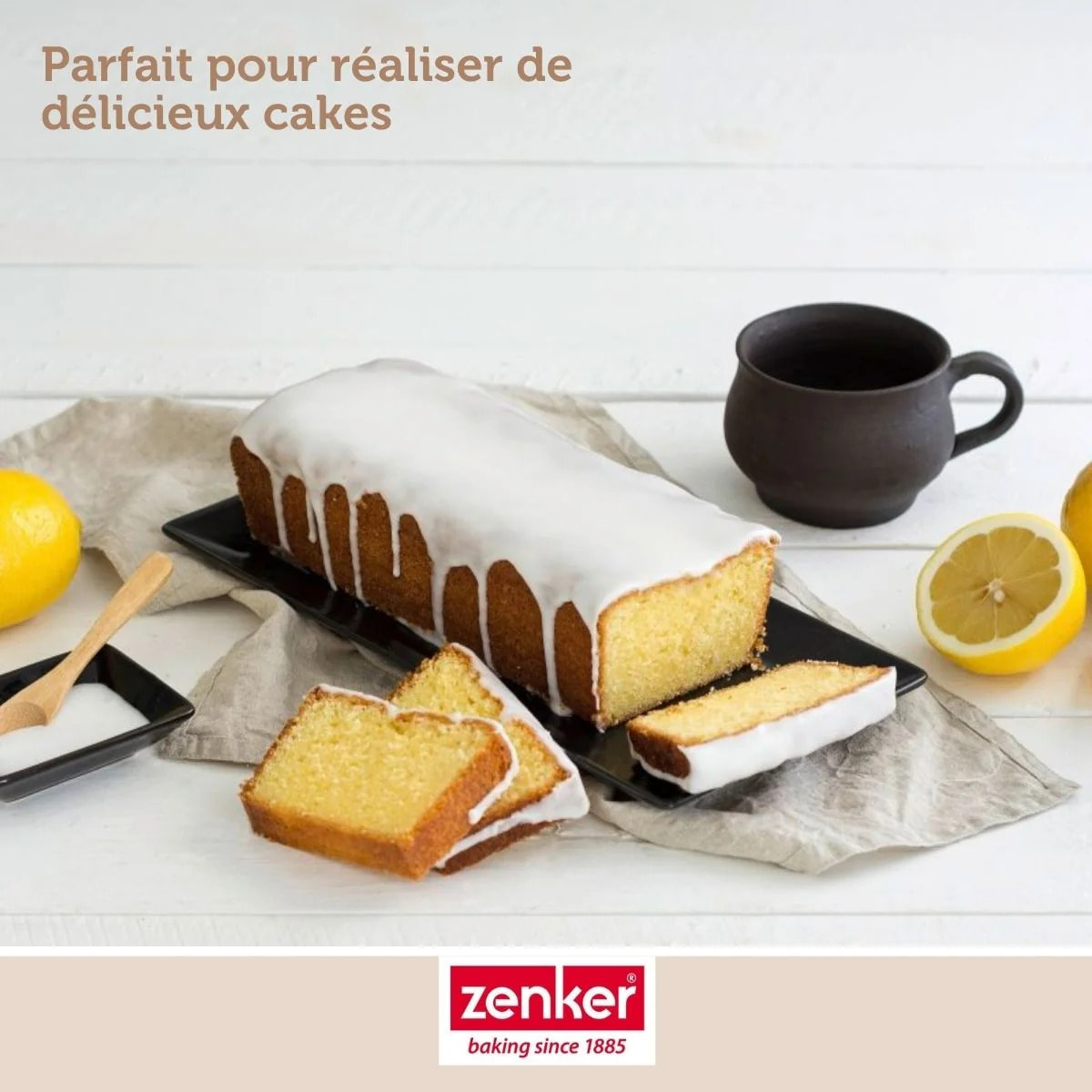 Moule à cake 30,5 cm Zenker Black Metallic