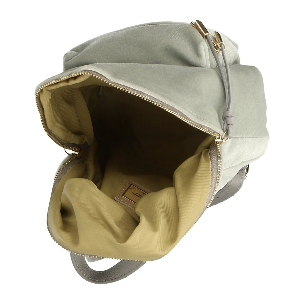 Zaino da donna in velluto - Modello Belluno - 22.0 x 29.0 x 15.0 cm
