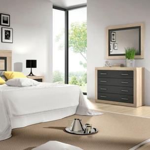 Cómoda Kira Cambria - Grafito