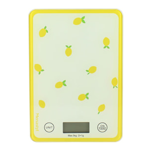 Balance de cuisine électronique citron 5kg CITRON