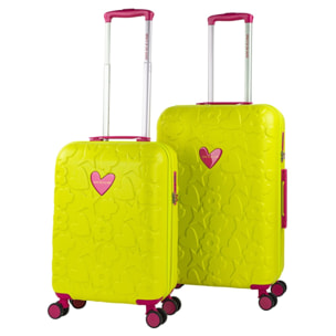 Juego De Maletas Pc Agatha Ruiz De La Prada Iconic Pistacho