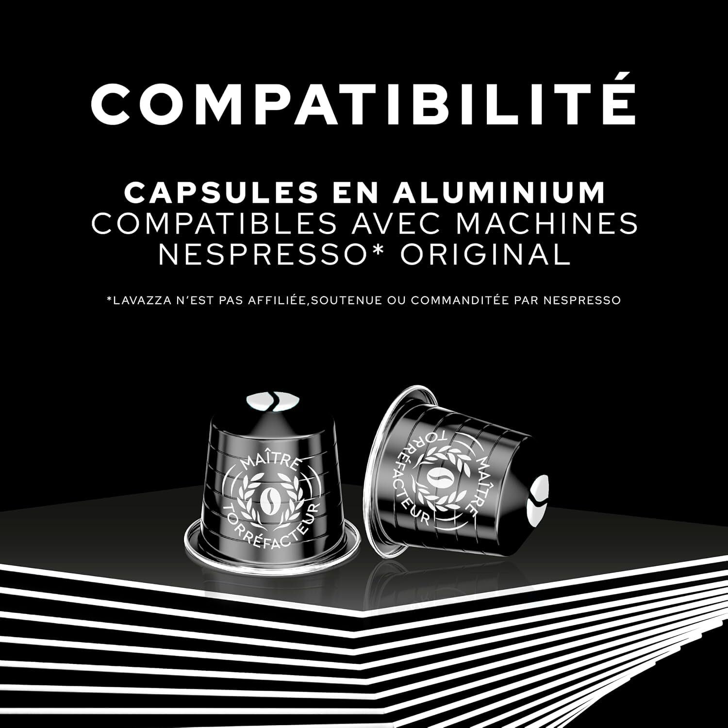 Café L'iconique x30 - Capsules compatibles Nespresso en aluminium