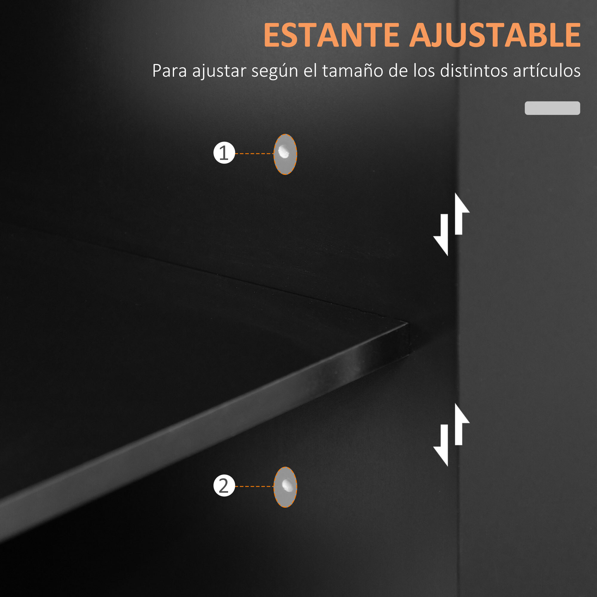 Carrito de Cocina con Armario con Puertas y Estante Interior Ajustable Cajón Barra y Especiero Móvil Aparador Auxiliar con Ruedas para Comedor 109x40x89 cm Negro