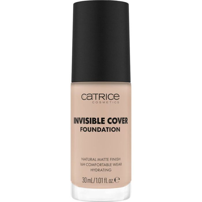 Invisible Cover Foundation - Fond de Teint Couvrant Invisible Fini Mat 30ml