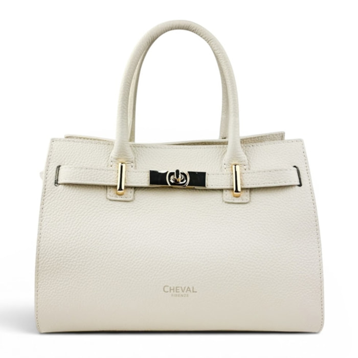 Borsa a Mano Cheval Firenze Margaret Beige