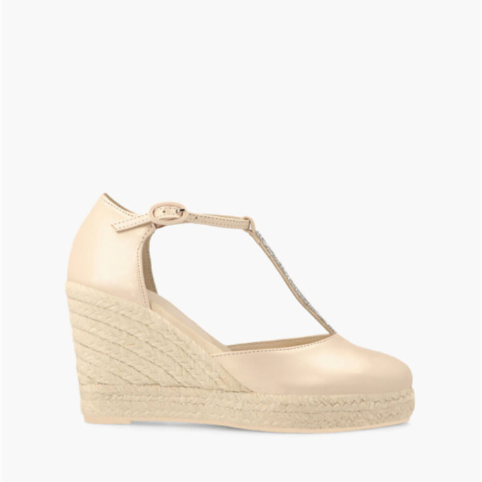 ZAPATOS DE NOVIA DORADOS RING