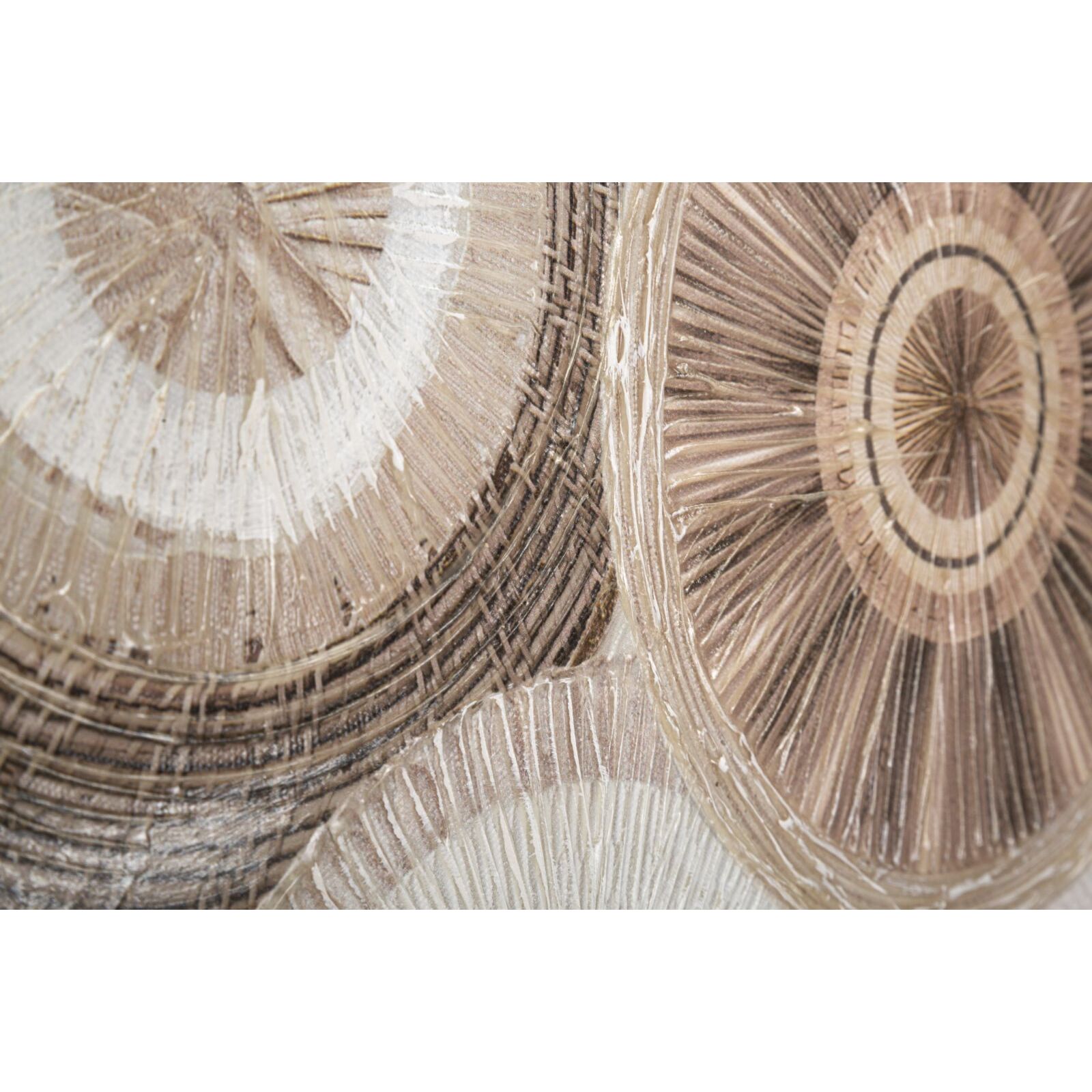 DIPINTO SU TELA CIRCLY C/INSERTI -B- CM 50X3,2X100