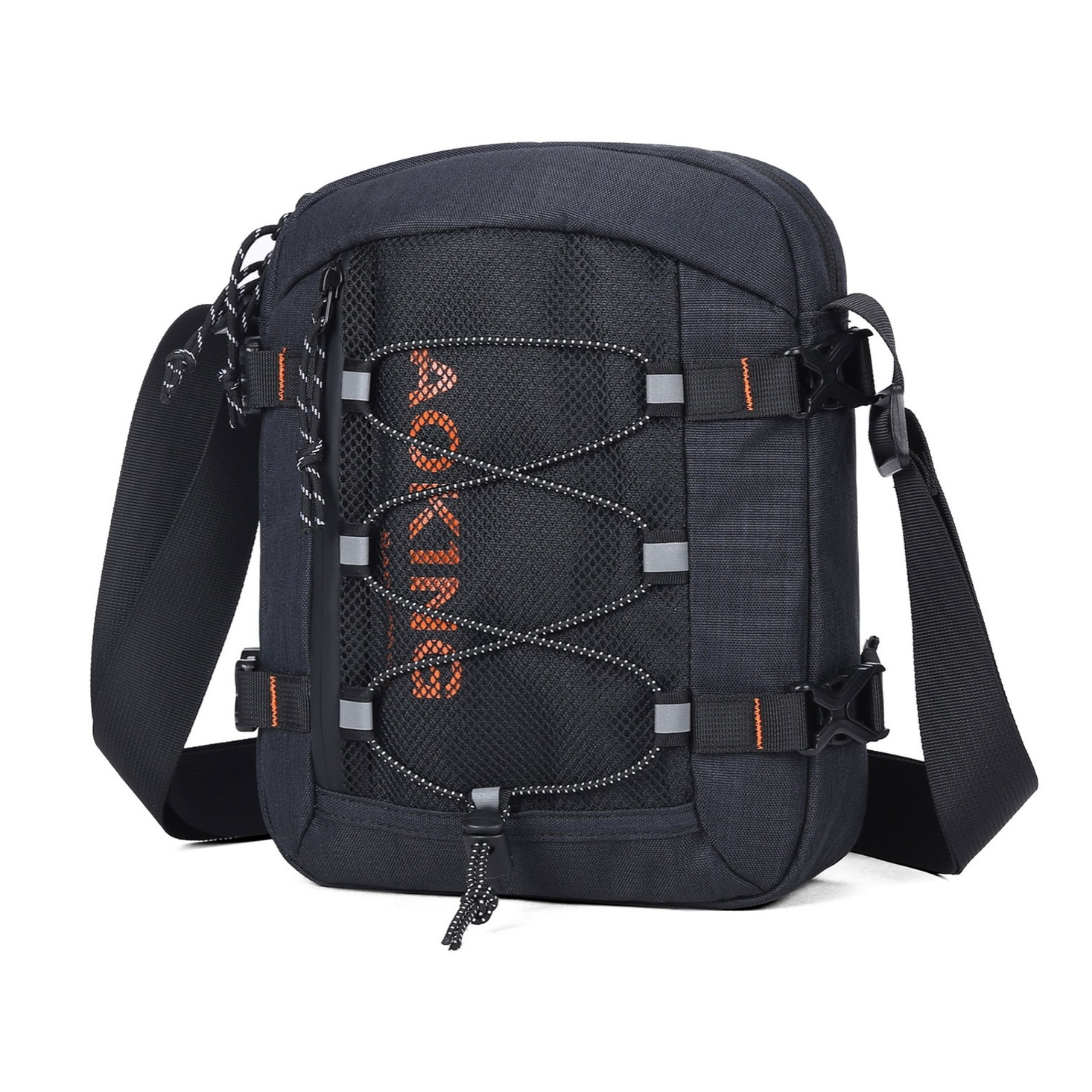 Borsa a tracolla unisex Aeron - Poliestere - 21.0 x 7.5 x 26.0 cm
