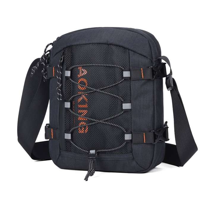 Borsa a tracolla unisex Aeron - Poliestere - 21.0 x 7.5 x 26.0 cm