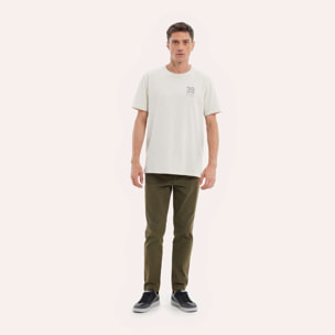 Pantalón chino Loop MUNICH lifesyle hombre de algodón-spandex khaki
