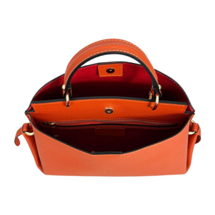 Bolso de Mano Cheval Firenze Bianca Mini Naranja