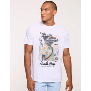 Camiseta Manga Corta Blanco - Nuberu