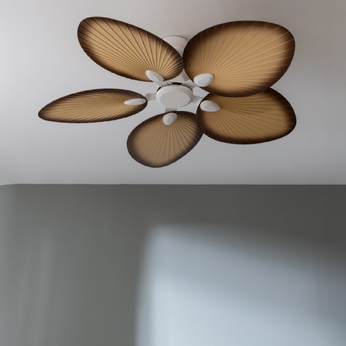 Cecotec Ventilatore da soffitto senza luce EnergySilence Aero 5200 Palm