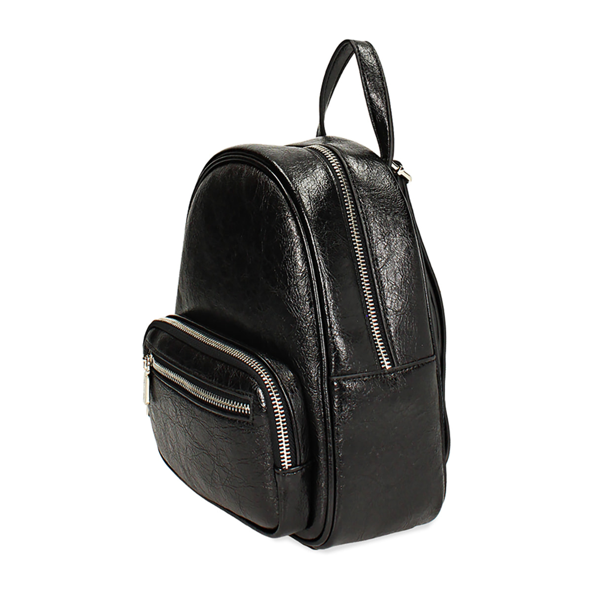 Zaino nero in crack, piccolo