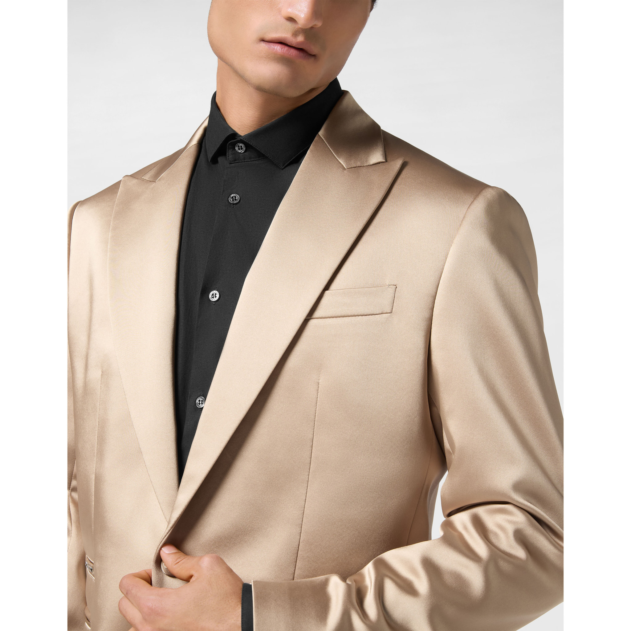 PHILIPP PLEIN One-Button Blazer Slim Fit