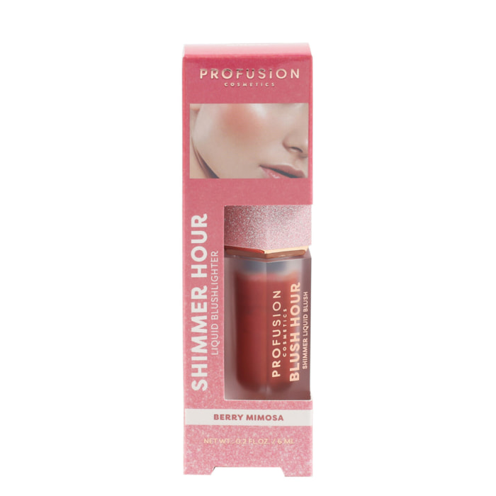 Blush Hour Shimmer - Blush Crème Scintillant
