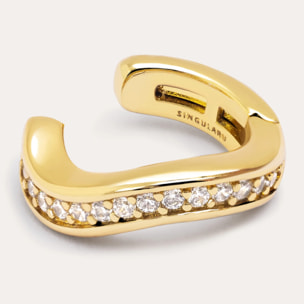 Orecchino Ear Cuff Hailey Placcato Oro