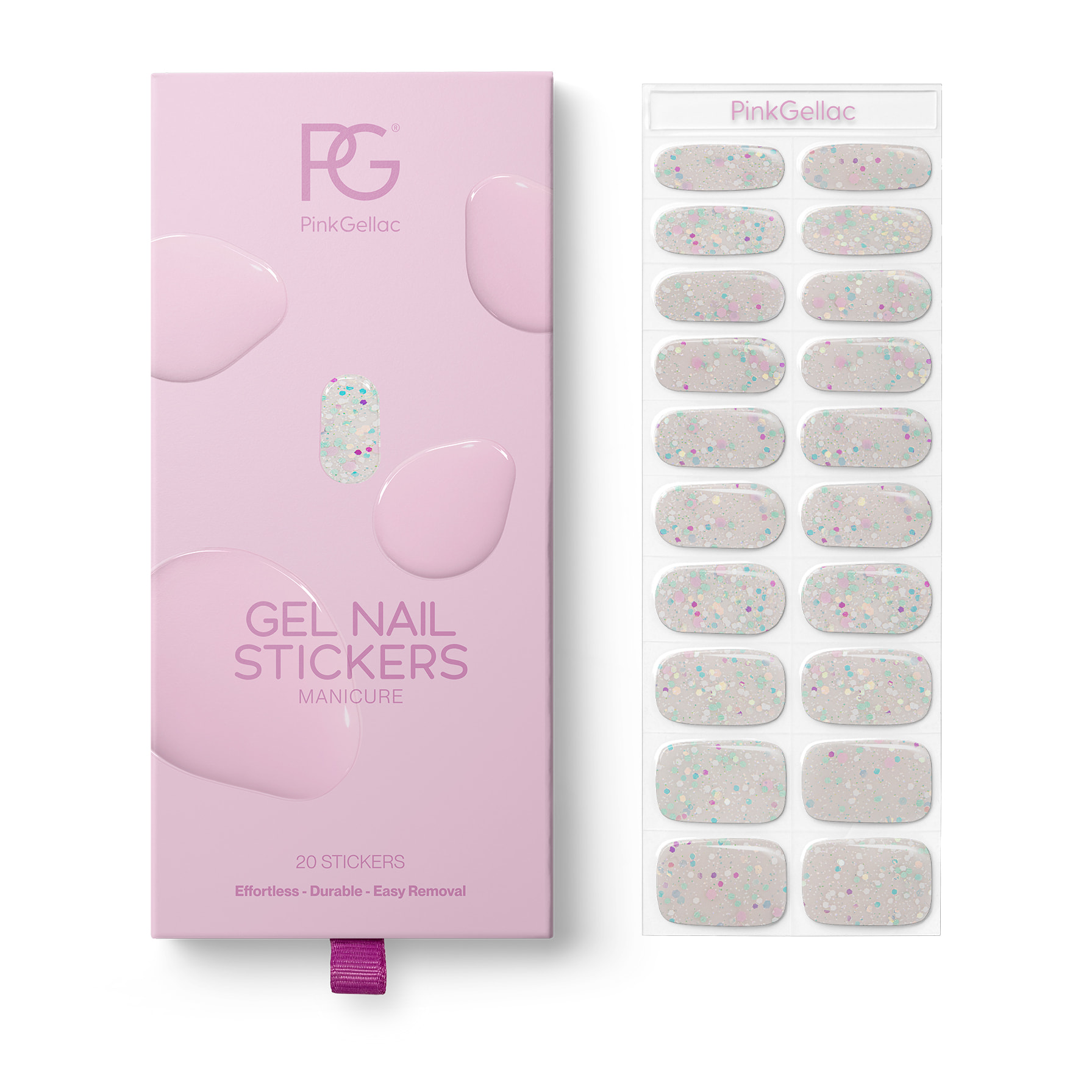 Stickers gel - 030 Confetti Crush
