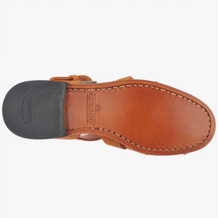 Sebago - Sandali Donna Marrone - Gurkha Fleshout Woman