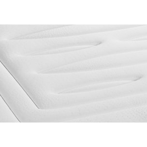 Ensemble Matelas à mémoire de forme Nottingham + Sommier Tapissier multi-lattes cm d'épaisseur - Matelas à Mémoire de forme de 20cm d'épaisseur