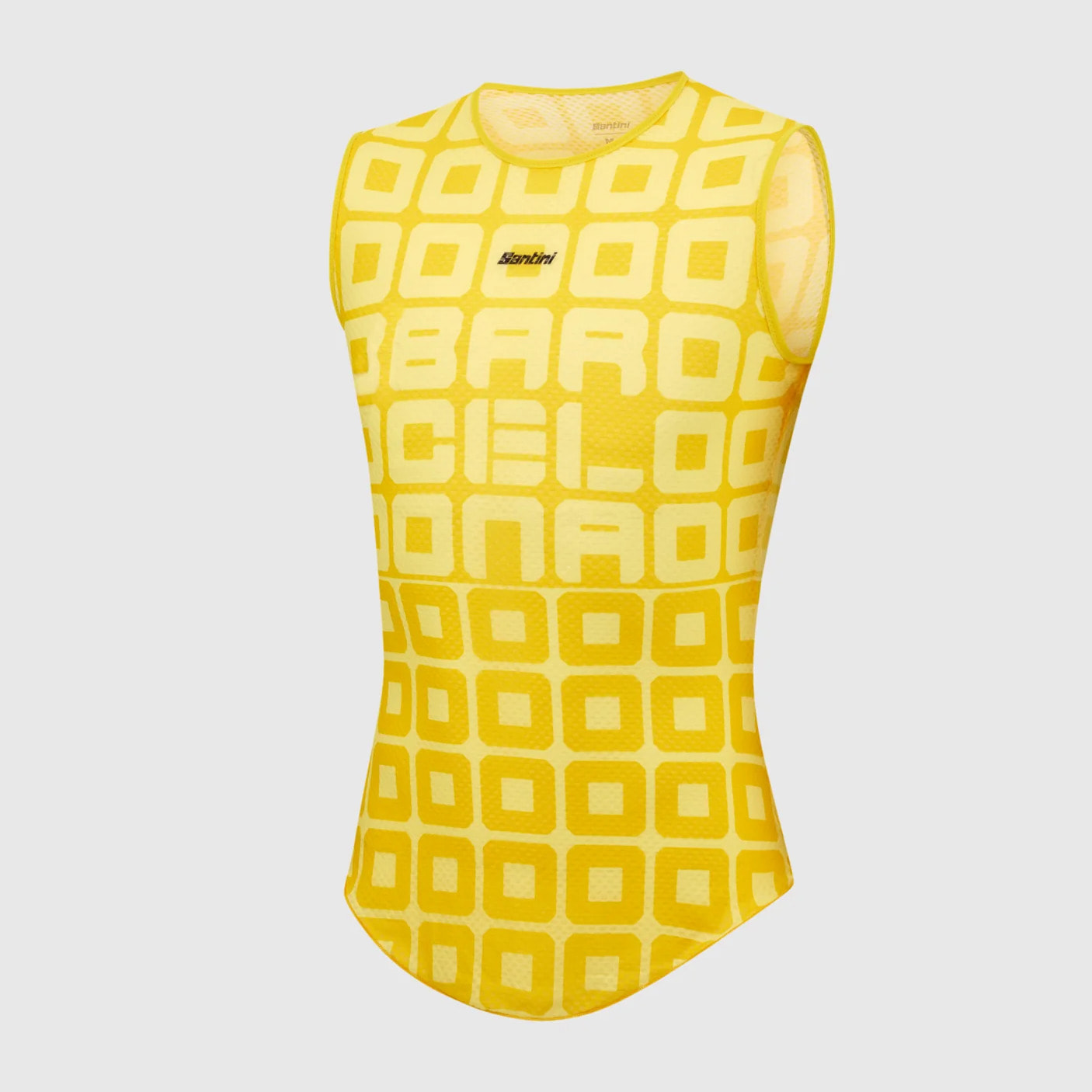 Tdf Grand Départ Barcelone Base Layer Tank - Giallo