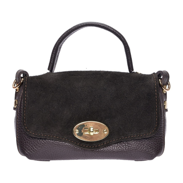 Borsa a mano Anna Luchini Marrone