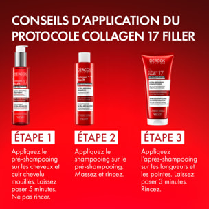 Dercos Collagen Filler - Pré-Shampoing Fortifiant Réparateur Intense Anti-Casse