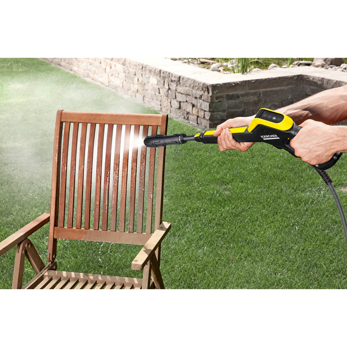 Nettoyeur haute pression Karcher K 7 Smart control flex - 180 bars - 600 L/h - flexible anti torsion 10m - connecté