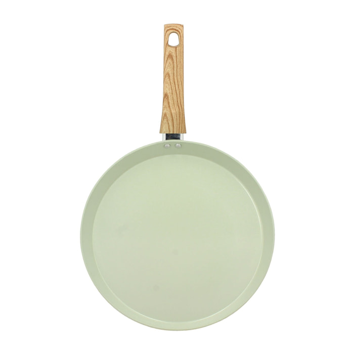 Galetière en revêtement céramique 32cm céladon -tous feux COLORAMA