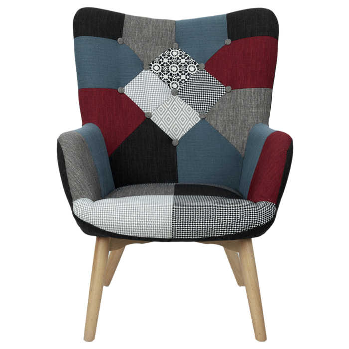 FAUTEUIL MILANO PATCHWORK