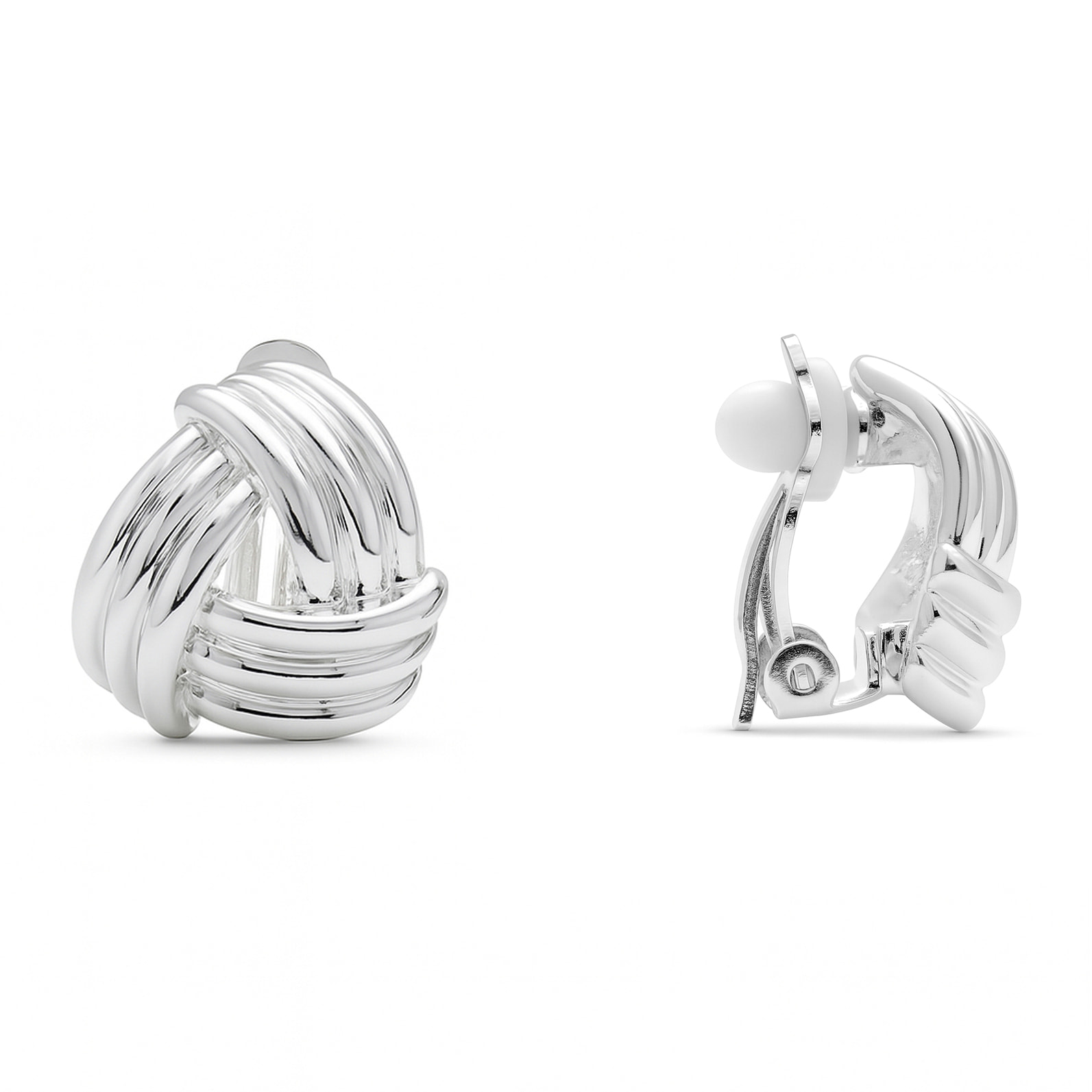 Pendientes acabado en Plata de Ley 925