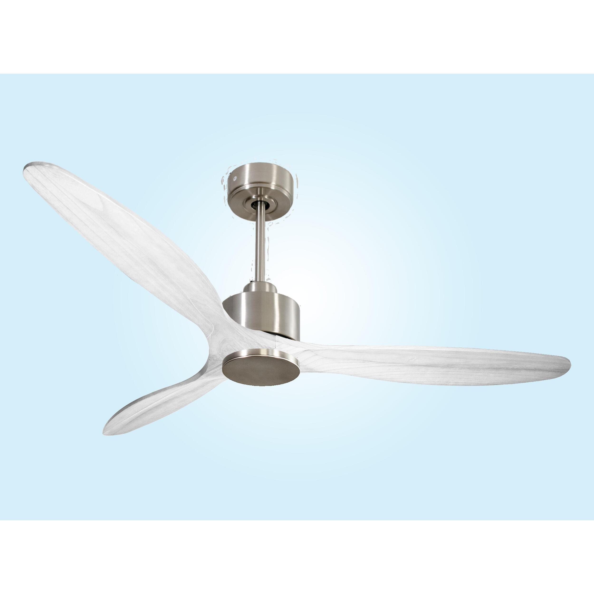 Ventilador de techo Reversible Termostato Wifi Motor DC Techos Inclinados Mando a Distancia Hypersilence Memoria SalD166C0364990 PURLINE